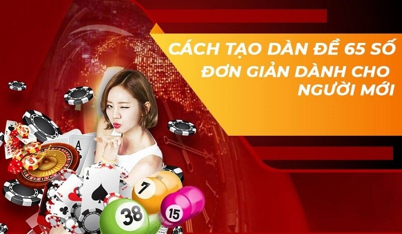 Cách tạo dàn đề 65 số đơn giản cho người mới