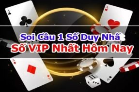 Soi cầu 1 số duy nhất – Dự đoán 1 cặp số chuẩn nhất hôm nay