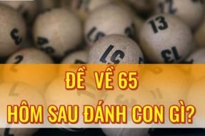 Tiết lộ cách chơi lô khi thấy đề về 65 hôm sau đánh con gì