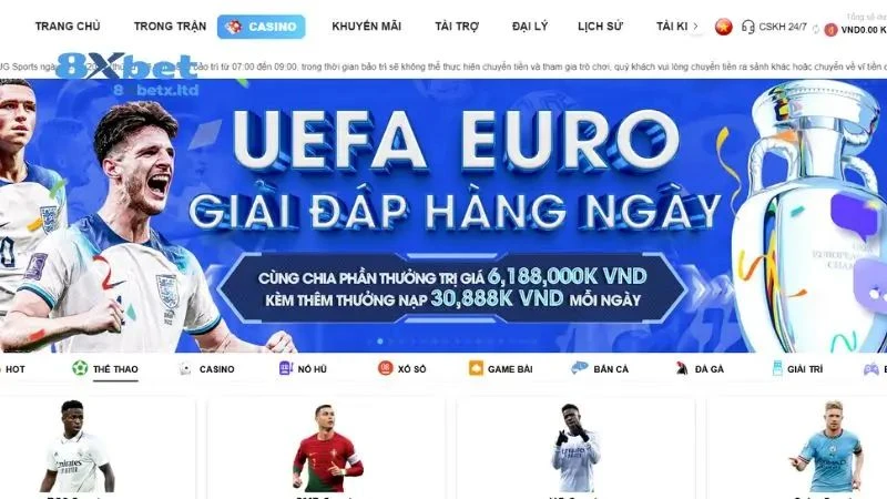 Đăng nhập 8xbet 02