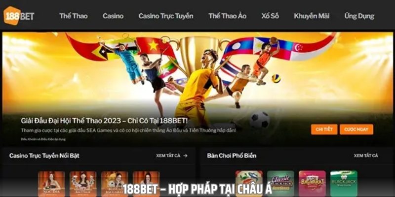 188BET cũng là những nhà cái uy tín tại Việt Nam và thế giới