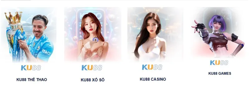 Các Trò Chơi Được Cung Cấp Tại Ku88