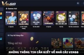 Nhà Cái Vin88: Đánh Giá Chi Tiết Về Nền Tảng Cá Cược Online Uy Tín
