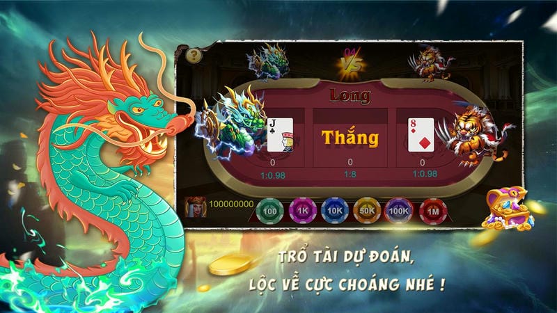  Giao diện Slot Ngũ Long Oppa888 với rồng vàng tài lộc rực rỡ.