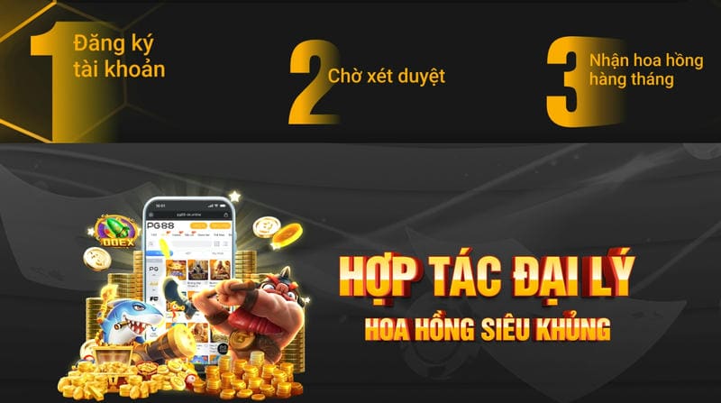 Quy trình đăng ký trở thành đại lý PG88