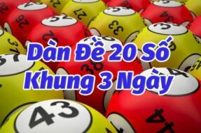 Bật mí cách nuôi dàn đề 20 số khung 3 ngày tại J88 hiệu quả