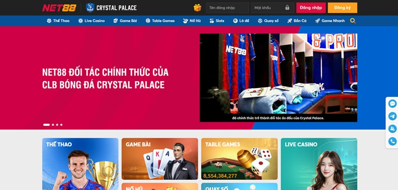 NET88 là nhà cái cá cược trực tuyến nổi bật tại Việt Nam và nhiều quốc gia châu Á
