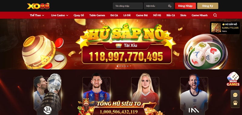 XO88 là nhà cái có sự hiện diện mạnh mẽ ở thị trường Việt Nam
