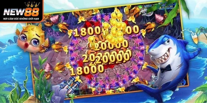 Kho vũ khí đồ sộ trong bắn cá tại nhà cái uy tín New88