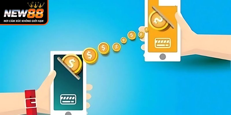 Hình thức rút tiền được sử dụng nhiều nhất tại nhà cái uy tín New88