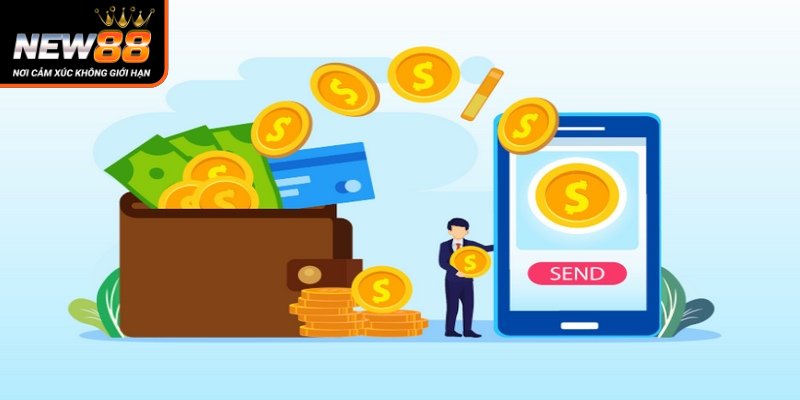 Hướng dẫn rút tiền đơn giản tại nhà cái uy tín New88