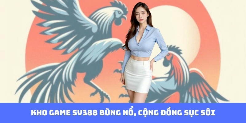 Kho game SV388 bùng nổ, cộng đồng sục sôi