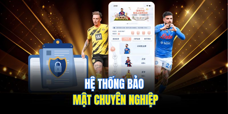 Hệ thống bảo mật chuyên nghiệp