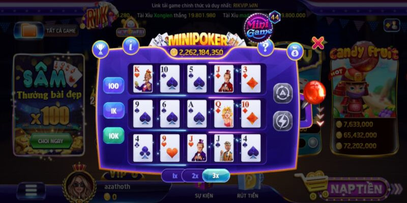 Mini Game hỗ trợ kiếm thêm tại nền tảng