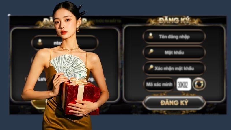 Giao diện đăng ký KingFun dễ sử dụng trên mọi thiết bị.