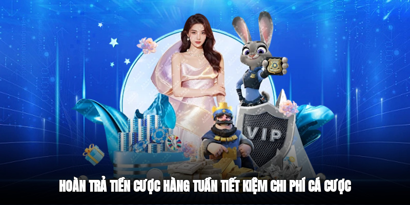 Hoàn trả tiền cược hàng tuần, tiết kiệm chi phí cá cược