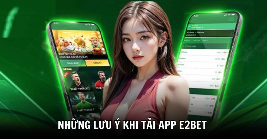 Những lưu ý khi tải ứng dụng E2bet cho thành viên mới