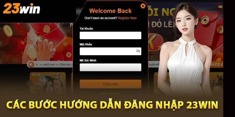  Giao diện Đăng Nhập 23win thân thiện với người dùng