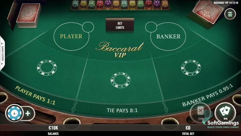 Giao diện sảnh Rồng VN88 trong khung giờ vàng cược Baccarat