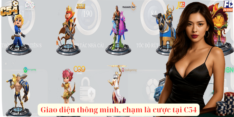Trải nghiệm bàn chơi Baccarat đẳng cấp tại nhà cái C54
