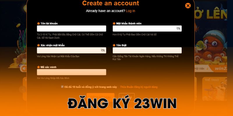Các bước đơn giản để đăng ký 23win thành công