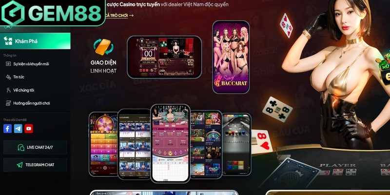 Các bước tải app Gem88