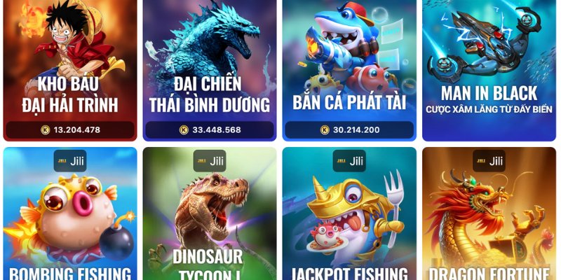 Giới thiệu sảnh bắn cá tại max79 có nhiều dòng game chủ đạo