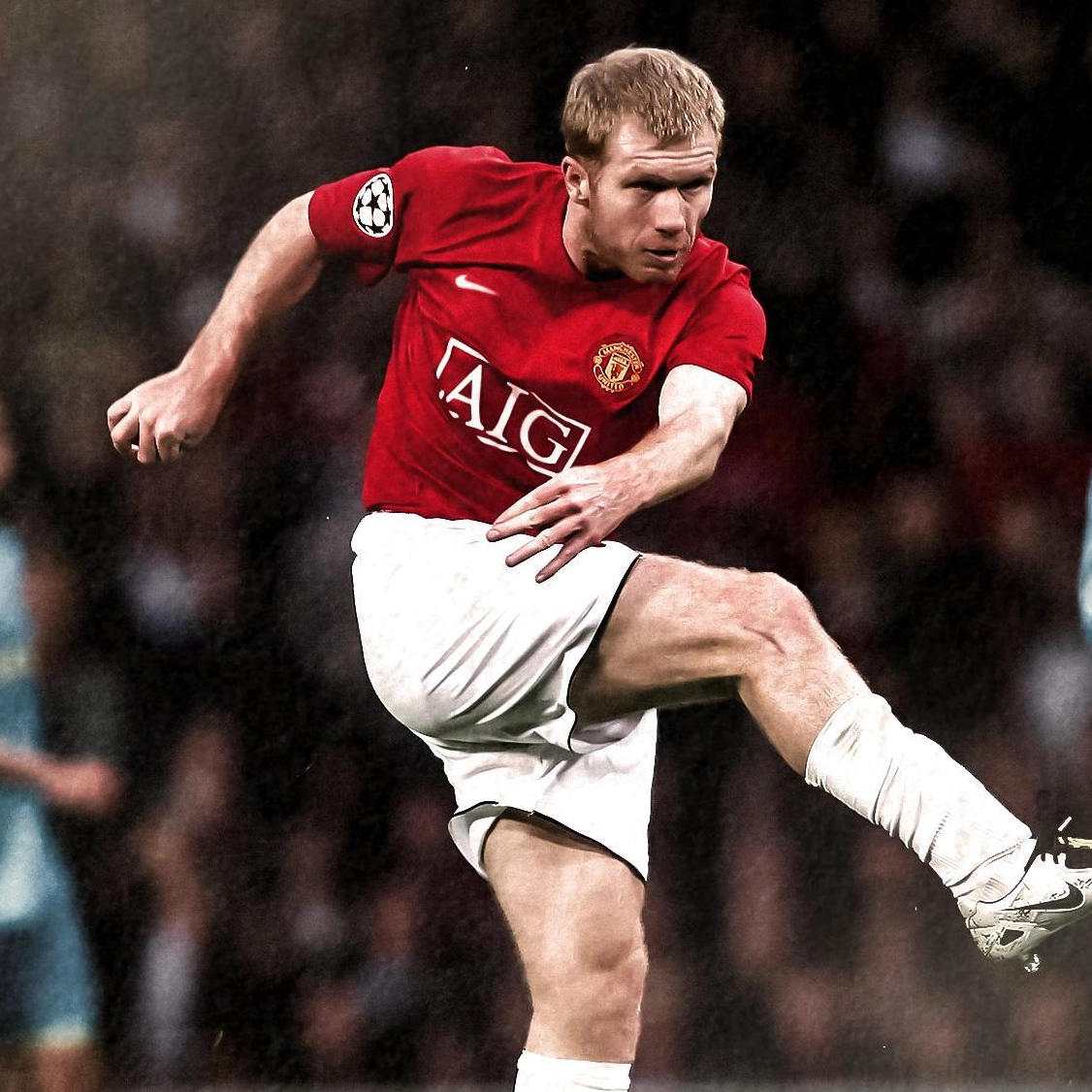 Chân dung Paul Scholes trong màu áo Manchester United