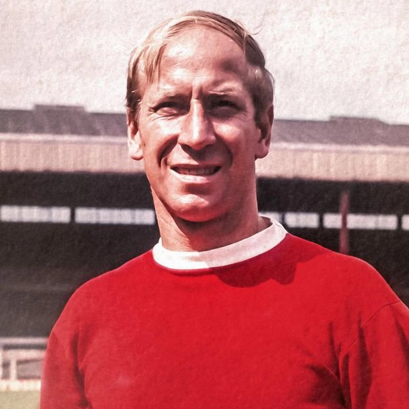 Huyền thoại Sir Bobby Charlton của Manchester United