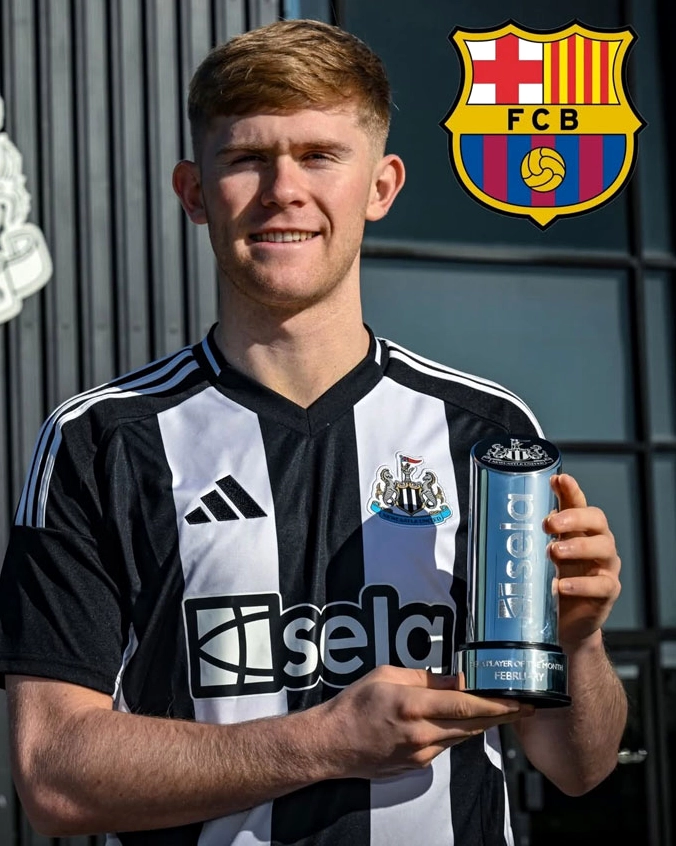 Lewis Hall được đồn đoán là mục tiêu chuyển nhượng của Barcelona