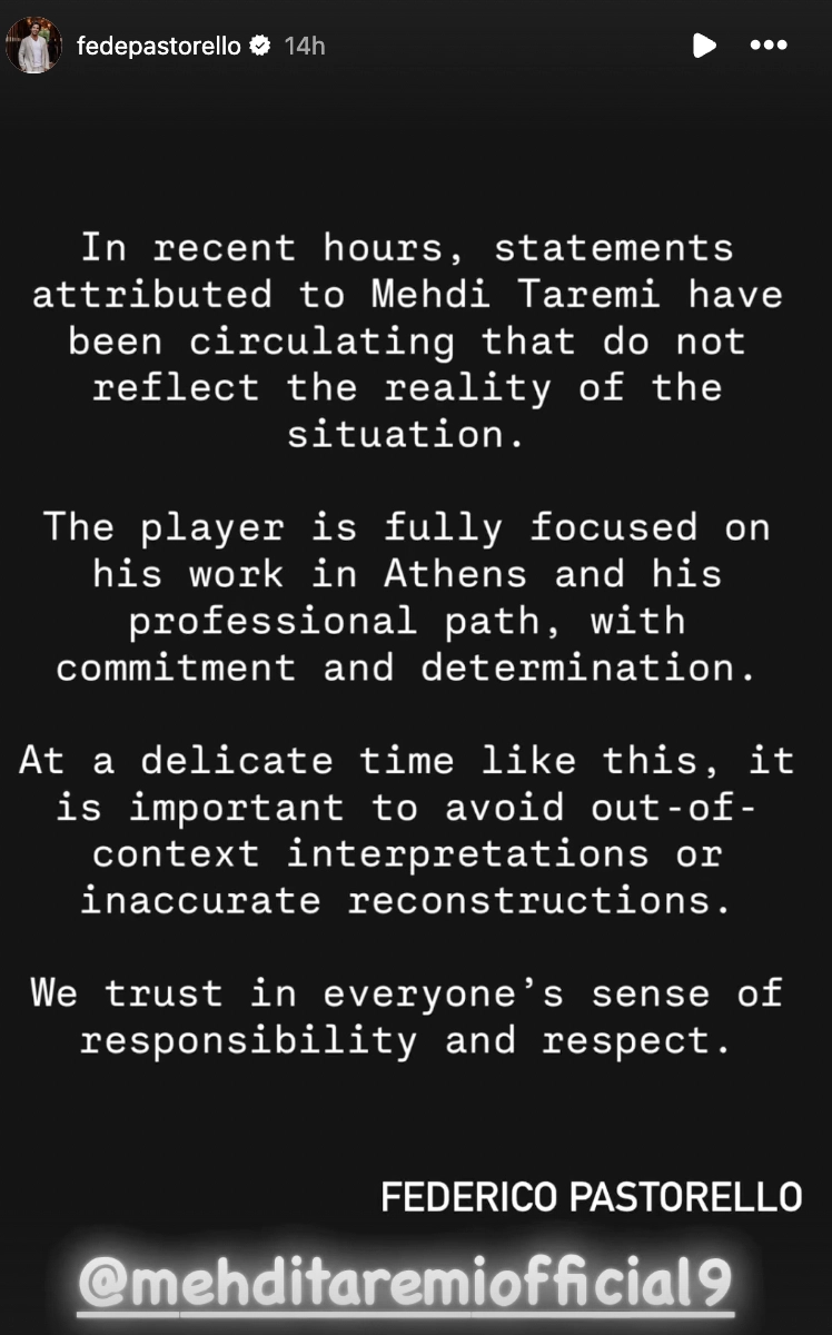 Người đại diện bác bỏ tin đồn cựu sao Inter Milan muốn về Iran cầm súng bảo vệ đất nước