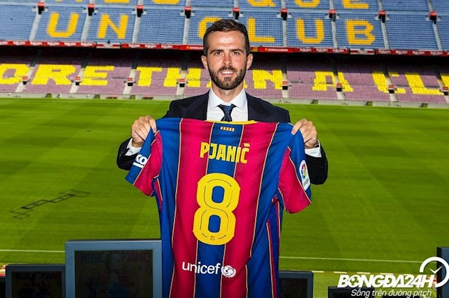Chân dung Miralem Pjanić trong màu áo Barcelona